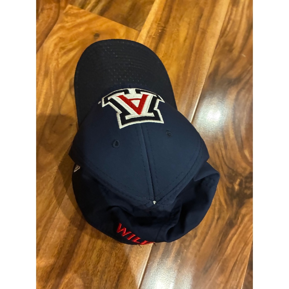 The Game University of Arizona Wildcats Hat Navy Blue Stretch Fit Cap NCAA Mens - Picture 3 of 5